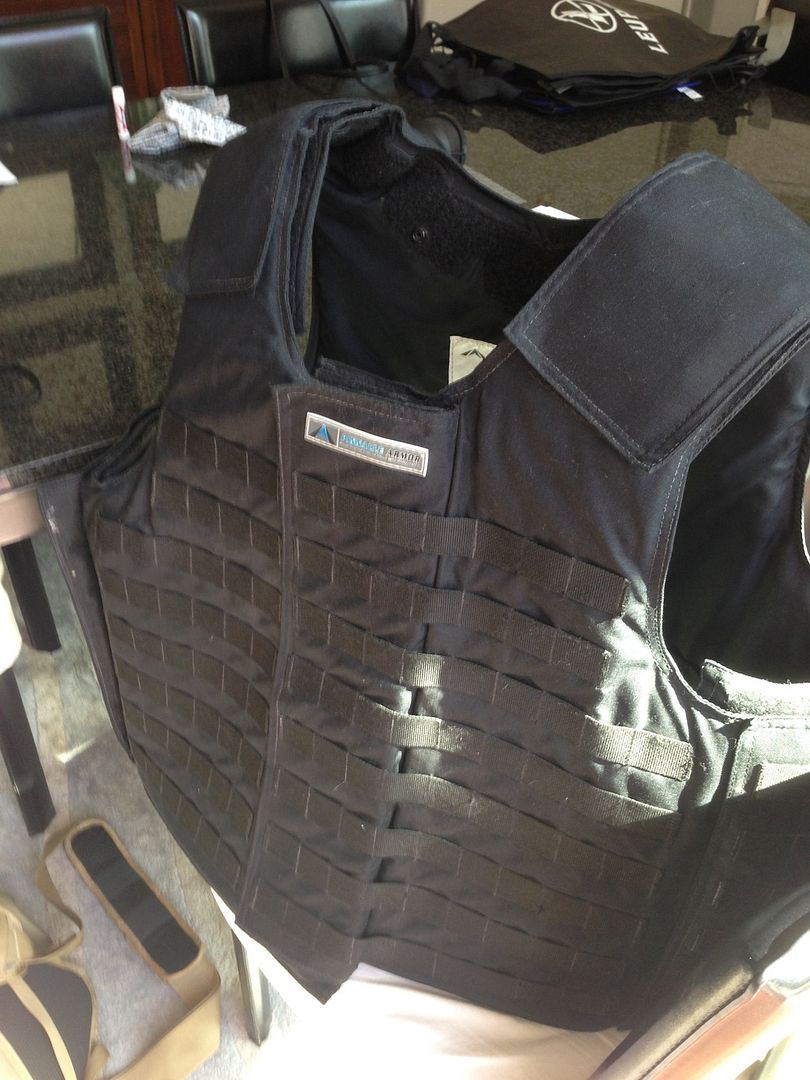 WTS Custom XXXL Pinnacle X2 Baby Dragonskin Vest BODY ARMOR level 3A